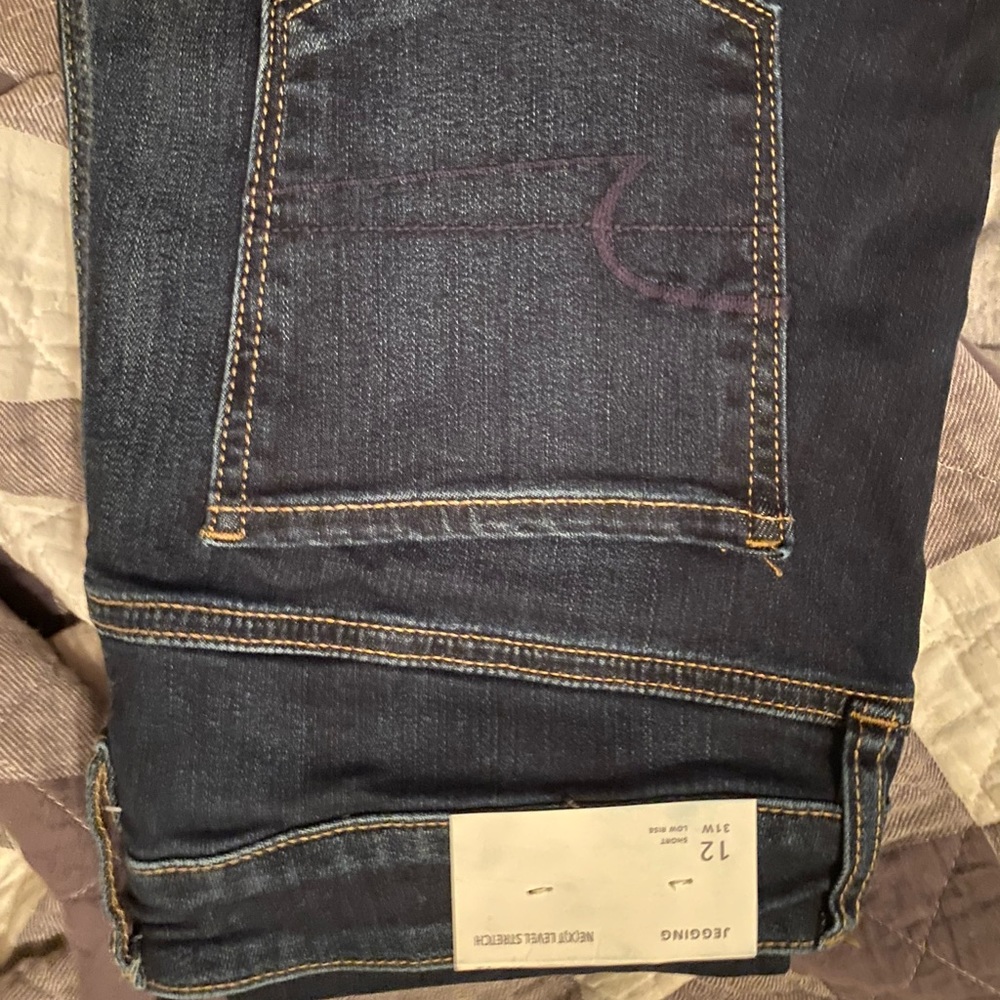 AE high rise jeggings